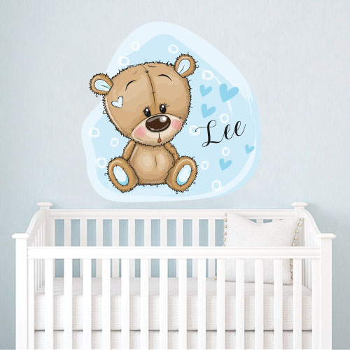 Cute Teddy - blue